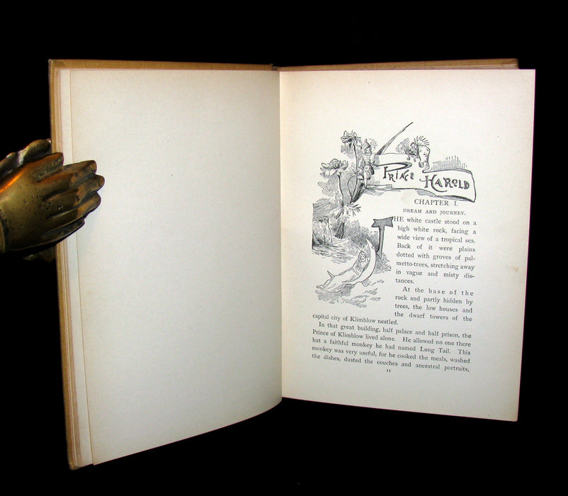 1902 Rare 1stED Book - PRINCE HAROLD A Fairy Story for the Young, and for All Who Have Young Hearts