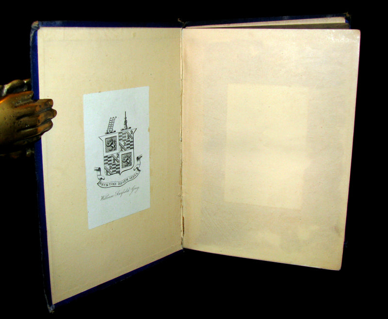 1869 Rare Victorian Book - THE LIFE & ADVENTURES OF ROBINSON CRUSOE illustrated.