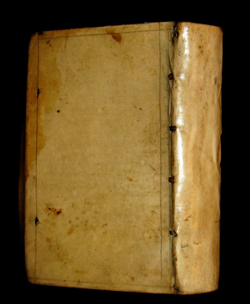 1590 Rare Latin vellum Book - Cicero Orations / Speeches - Philippics - Orationum Marci Tullii Ciceronis