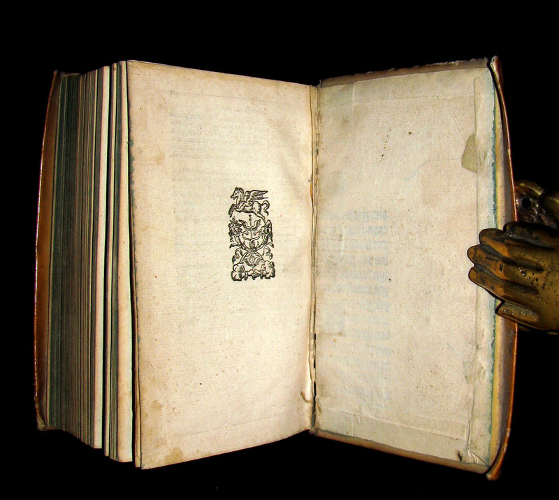 1590 Rare Latin vellum Book - Cicero Orations / Speeches - Philippics - Orationum Marci Tullii Ciceronis