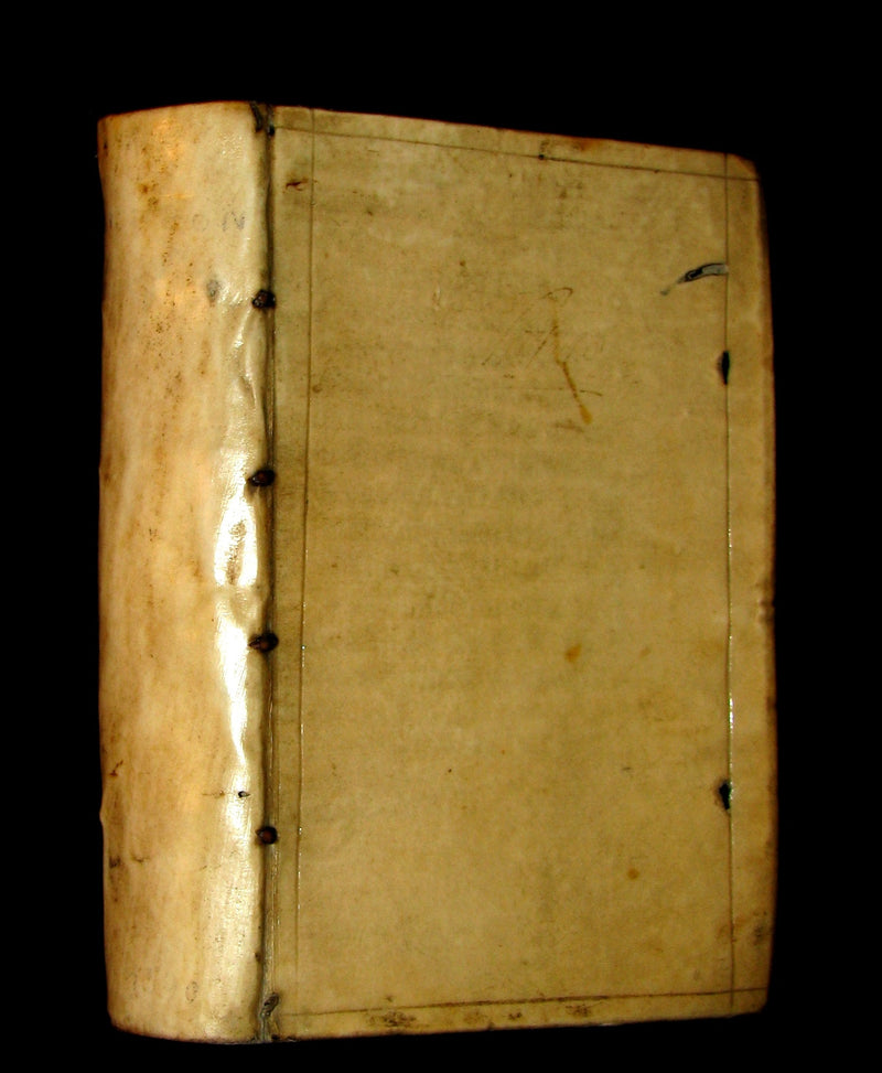 1590 Rare Latin vellum Book - Cicero Orations / Speeches - Philippics - Orationum Marci Tullii Ciceronis