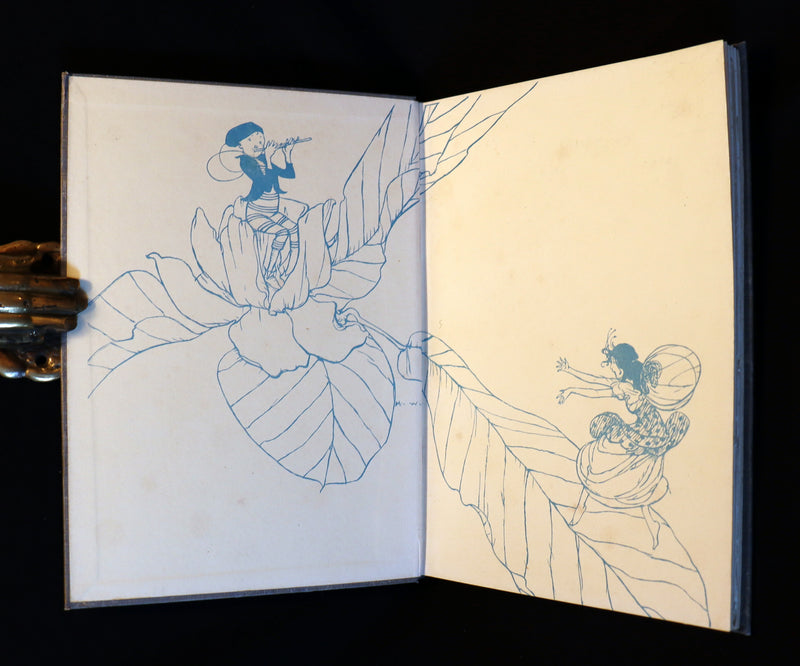 1915 Scarce 1stED Book - FLOWER FAIRIES by Clara Ingram Judson illustrated by Maginel Wright Enright.