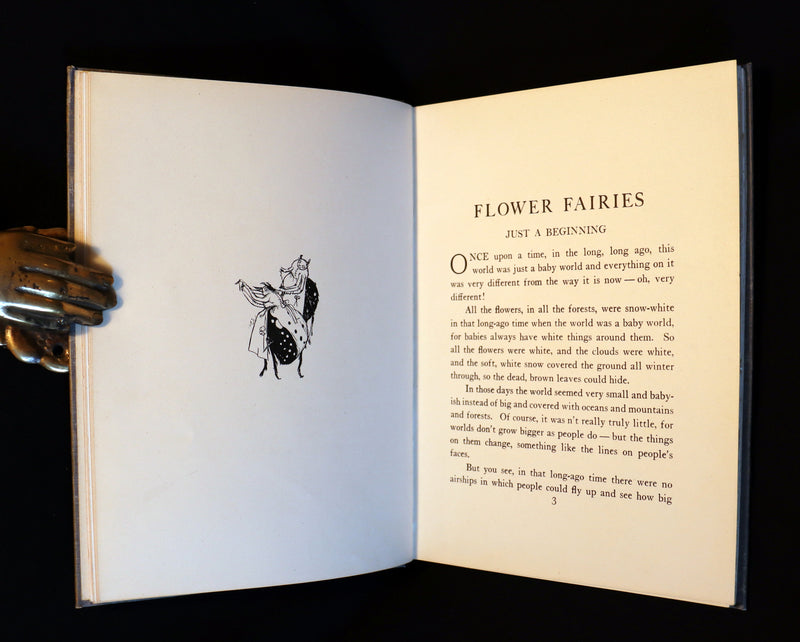 1915 Scarce 1stED Book - FLOWER FAIRIES by Clara Ingram Judson illustrated by Maginel Wright Enright.