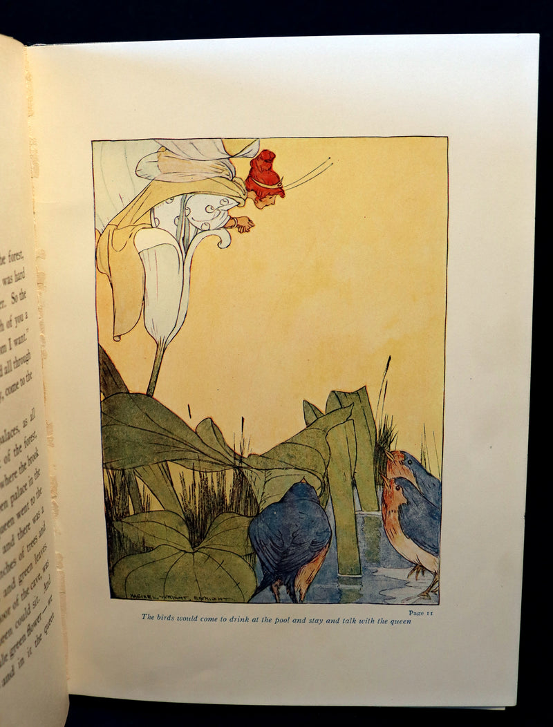 1915 Scarce 1stED Book - FLOWER FAIRIES by Clara Ingram Judson illustrated by Maginel Wright Enright.