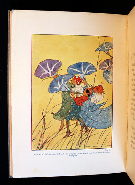1915 Scarce 1stED Book - FLOWER FAIRIES by Clara Ingram Judson illustrated by Maginel Wright Enright.