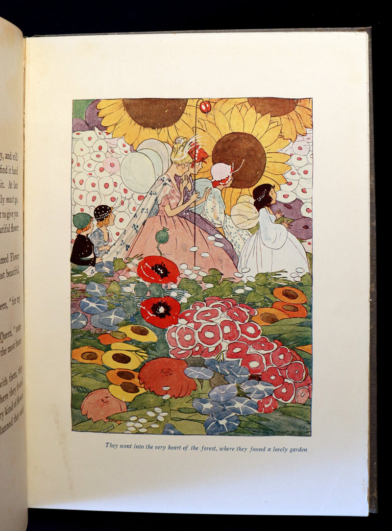 1915 Scarce 1stED Book - FLOWER FAIRIES by Clara Ingram Judson illustrated by Maginel Wright Enright.