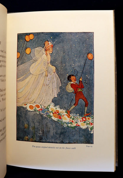1915 Scarce 1stED Book - FLOWER FAIRIES by Clara Ingram Judson illustrated by Maginel Wright Enright.