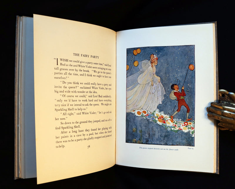 1915 Scarce 1stED Book - FLOWER FAIRIES by Clara Ingram Judson illustrated by Maginel Wright Enright.