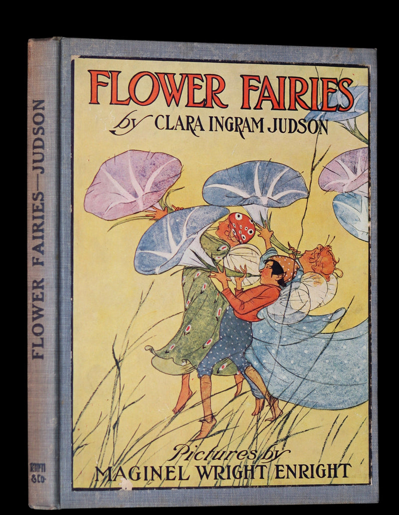 1915 Scarce 1stED Book - FLOWER FAIRIES by Clara Ingram Judson illustrated by Maginel Wright Enright.