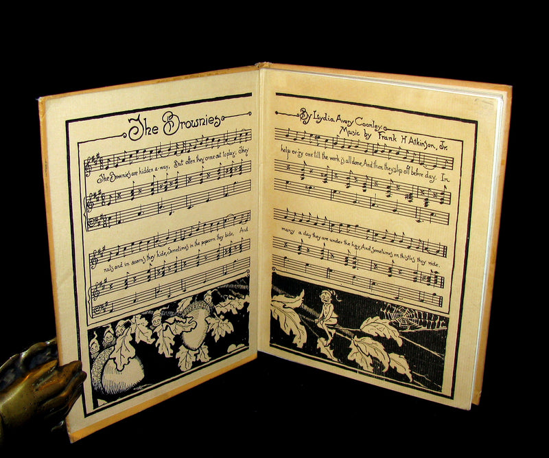 1905 Scarce Book ~ THE BROWNIE PRIMER by N.M. BANTA & ALPHA BANTA BENSON (Palmer Cox)