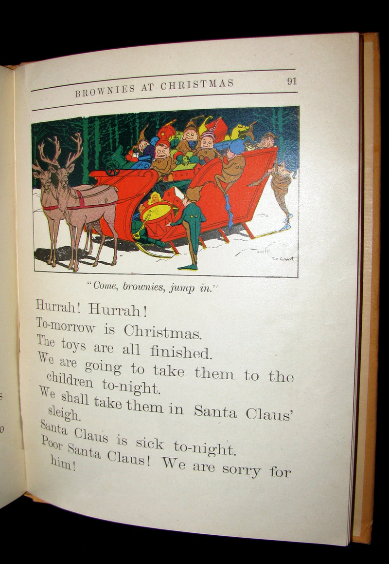 1905 Scarce Book ~ THE BROWNIE PRIMER by N.M. BANTA & ALPHA BANTA BENSON (Palmer Cox)