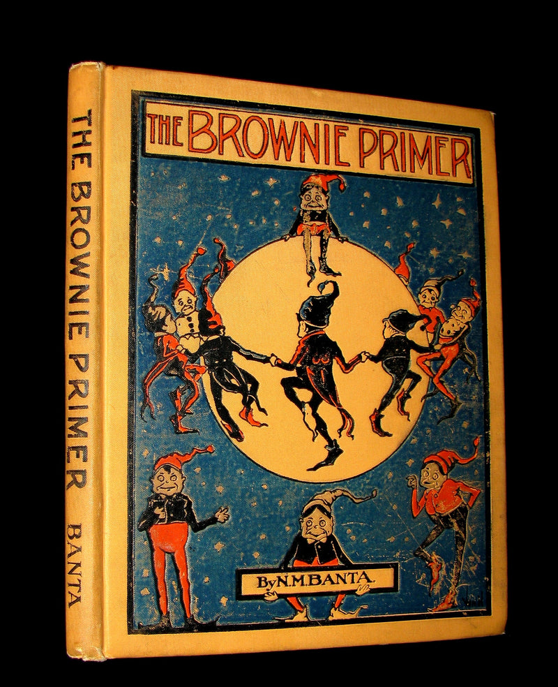 1905 Scarce Book ~ THE BROWNIE PRIMER by N.M. BANTA & ALPHA BANTA BENSON (Palmer Cox)