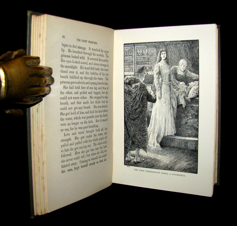 1890 Scarce Book - THE LIGHT PRINCESS and Other Fairy Stories by George Macdonald.