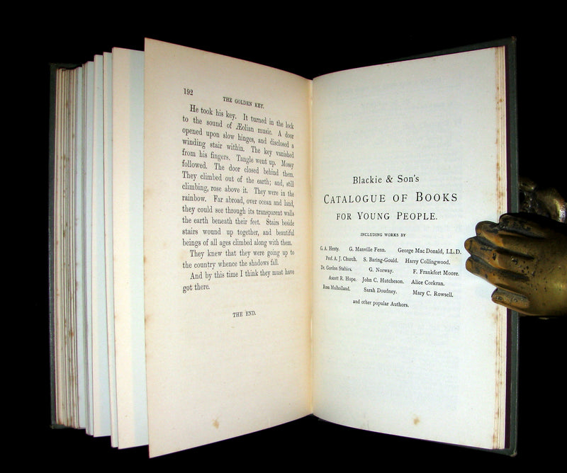 1890 Scarce Book - THE LIGHT PRINCESS and Other Fairy Stories by George Macdonald.