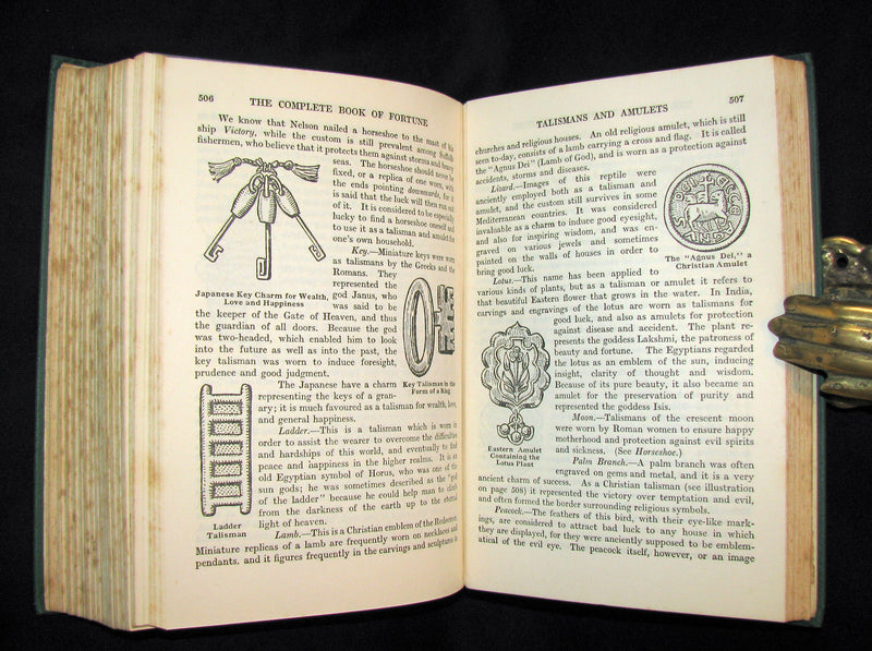1930 Rare Book -The Complete Book of Fortune A Comprehensive Survey Of The Occult Sciences And Other Methods Of Divination