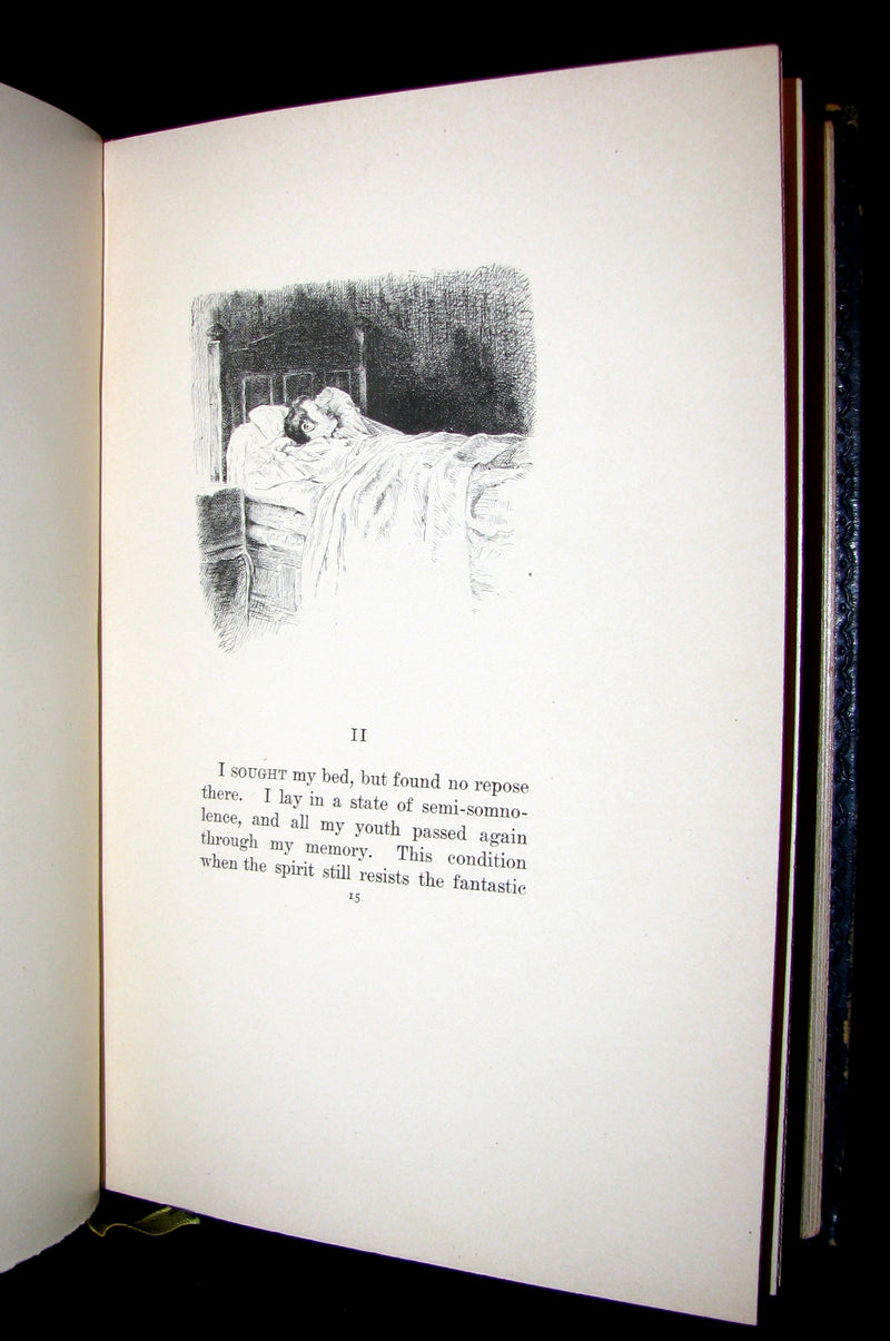 1887 Scarce 1stED Book - Nerval's prose masterpiece - Sylvie: Recollections of Valois Illustrated.