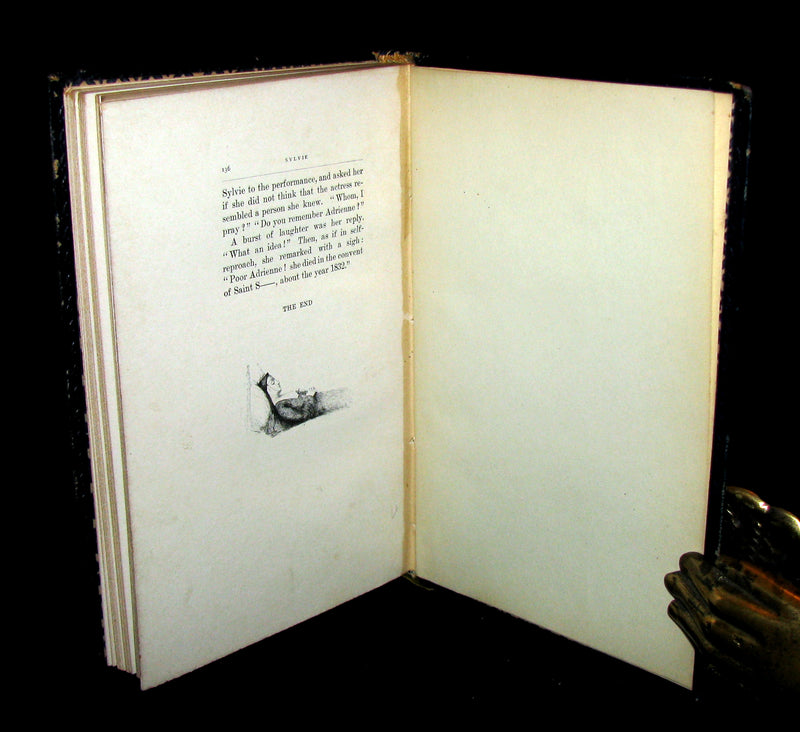 1887 Scarce 1stED Book - Nerval's prose masterpiece - Sylvie: Recollections of Valois Illustrated.