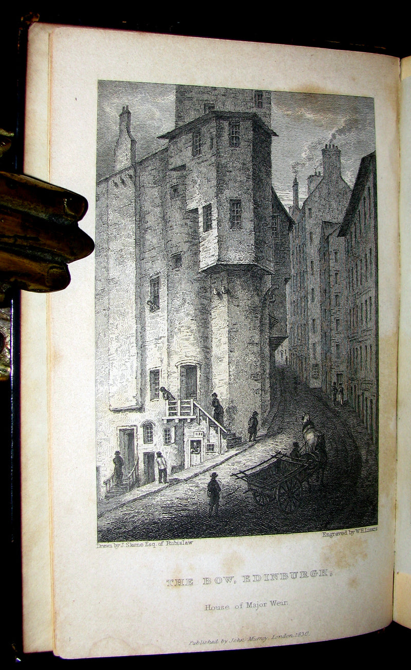 1831 Rare 2nd ED Walter Scott - Letters on Demonology & Witchcraft - WITCHES & FAIRIES