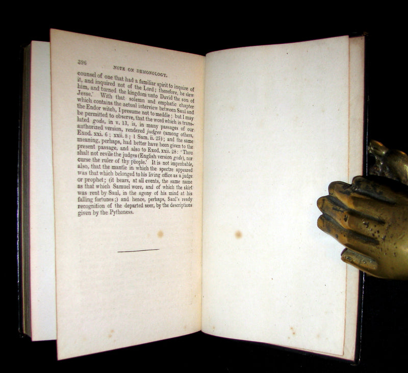 1831 Rare 2nd ED Walter Scott - Letters on Demonology & Witchcraft - WITCHES & FAIRIES