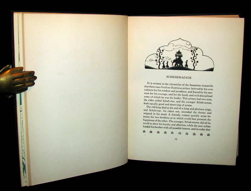 1928 Rare First Edition - ARABIAN NIGHTS illustrated by Virginia Frances Sterrett.