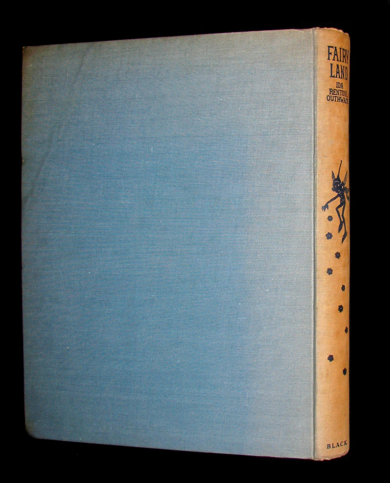1931 First UK Edition ~ FAIRYLAND by Ida Renthoul Outhwaite - color illustrated.