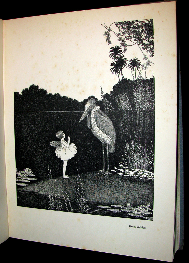1931 First UK Edition ~ FAIRYLAND by Ida Renthoul Outhwaite - color illustrated.