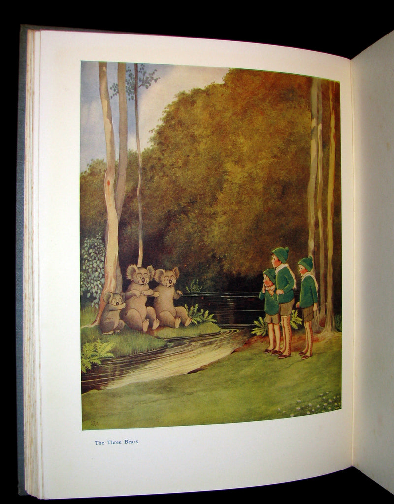 1931 First UK Edition ~ FAIRYLAND by Ida Renthoul Outhwaite - color illustrated.