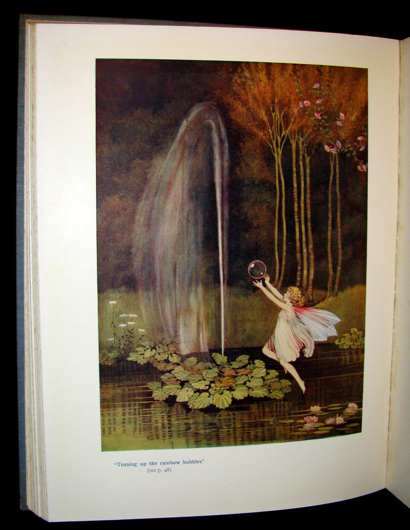 1931 First UK Edition ~ FAIRYLAND by Ida Renthoul Outhwaite - color illustrated.