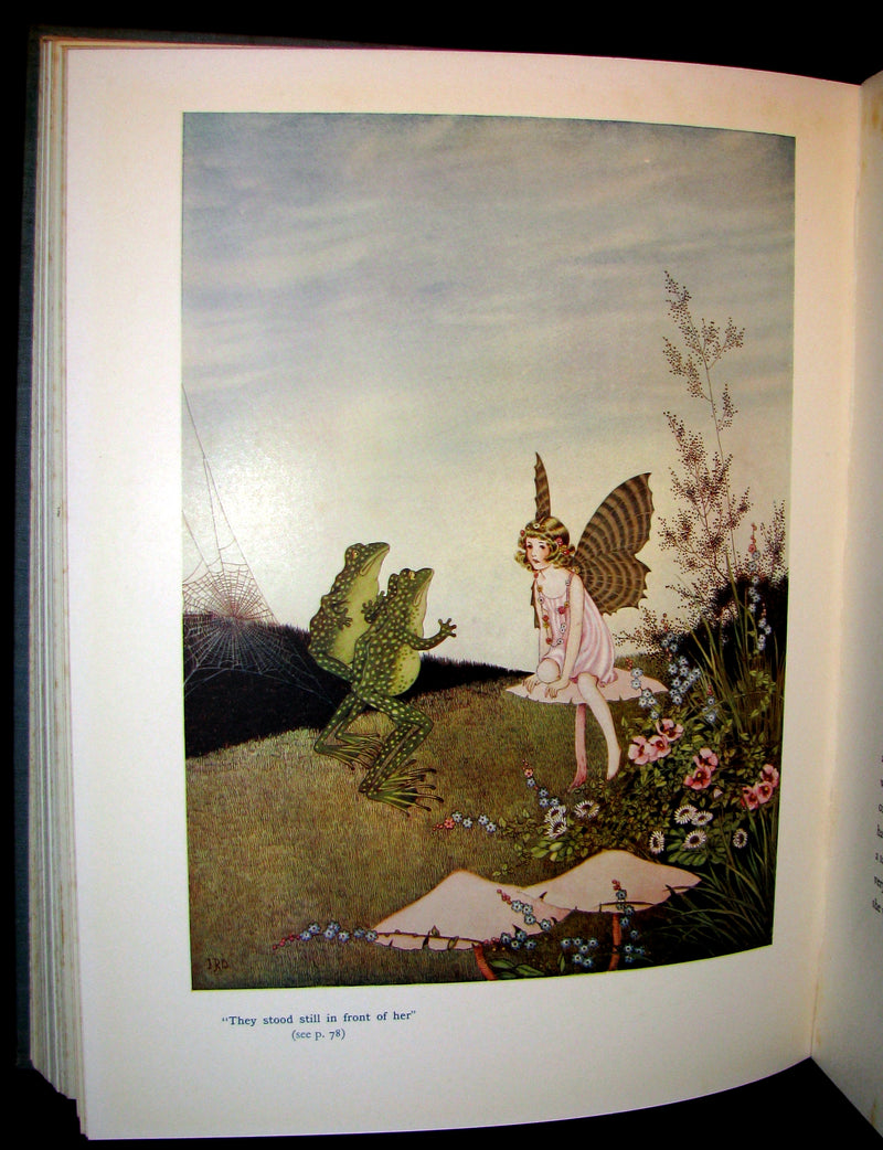 1931 First UK Edition ~ FAIRYLAND by Ida Renthoul Outhwaite - color illustrated.