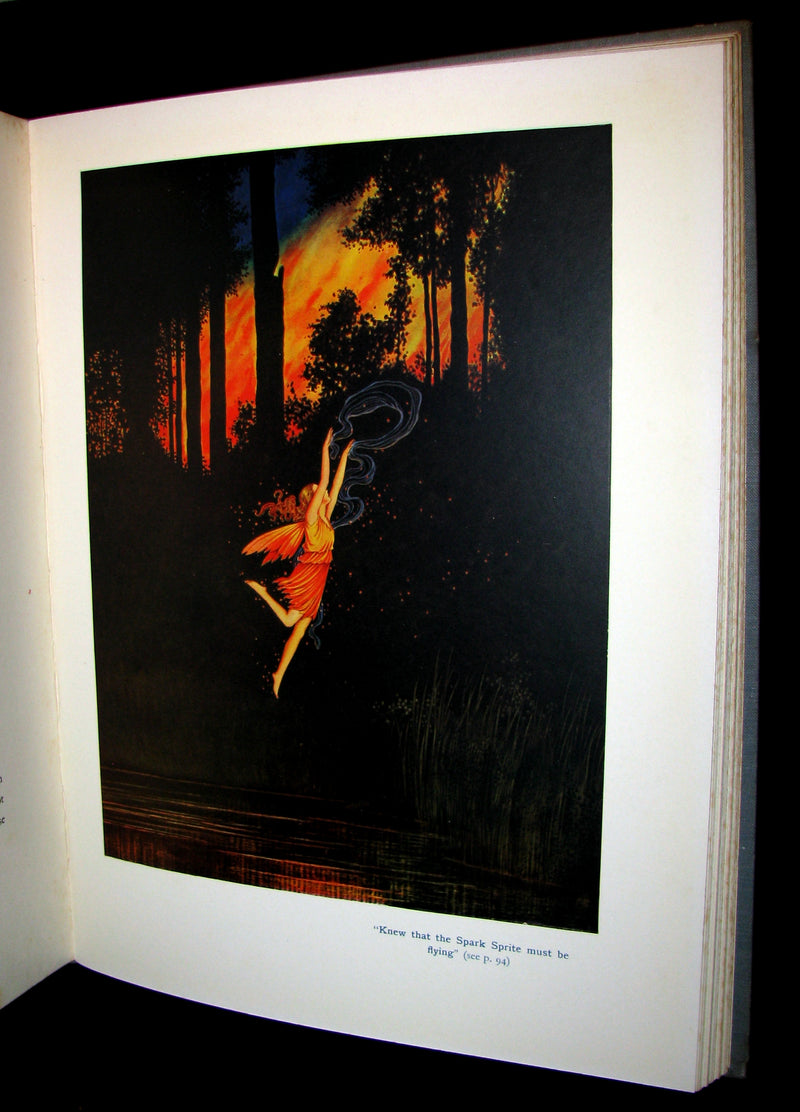 1931 First UK Edition ~ FAIRYLAND by Ida Renthoul Outhwaite - color illustrated.