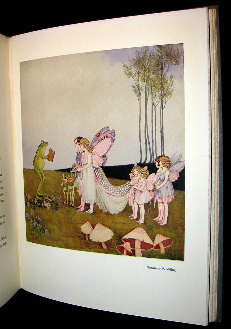 1931 First UK Edition ~ FAIRYLAND by Ida Renthoul Outhwaite - color illustrated.