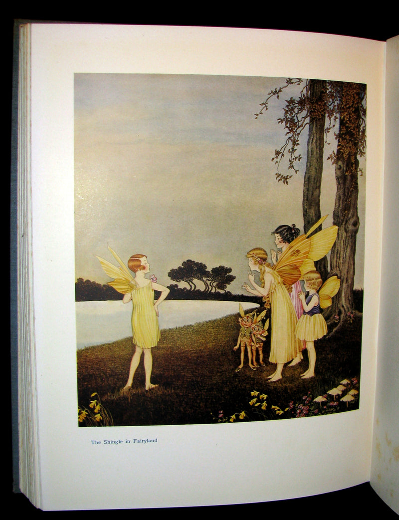 1931 First UK Edition ~ FAIRYLAND by Ida Renthoul Outhwaite - color illustrated.