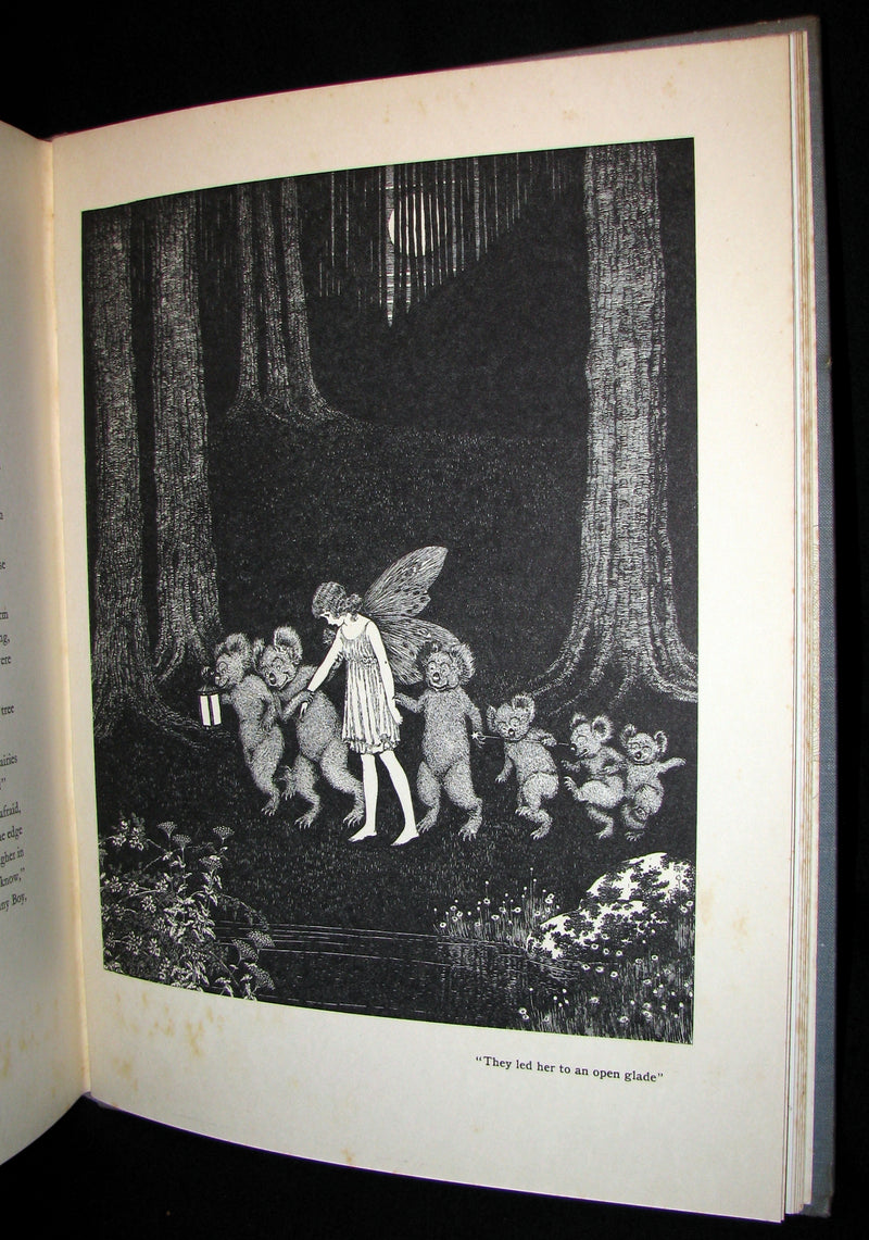 1931 First UK Edition ~ FAIRYLAND by Ida Renthoul Outhwaite - color illustrated.