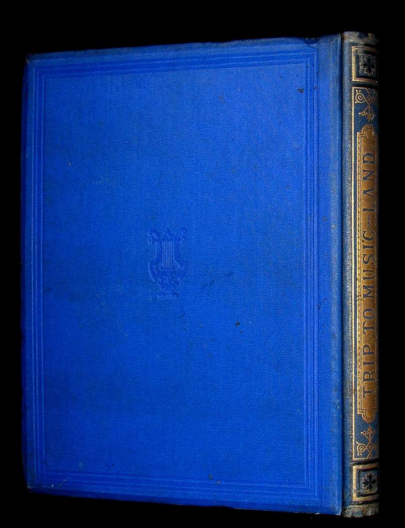 1875 Rare Book - A Trip to Music-Land. A Fairy Tale. An Allegorical Exposition of the Elements of Music.