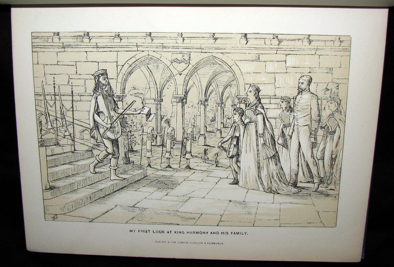 1875 Rare Book - A Trip to Music-Land. A Fairy Tale. An Allegorical Exposition of the Elements of Music.