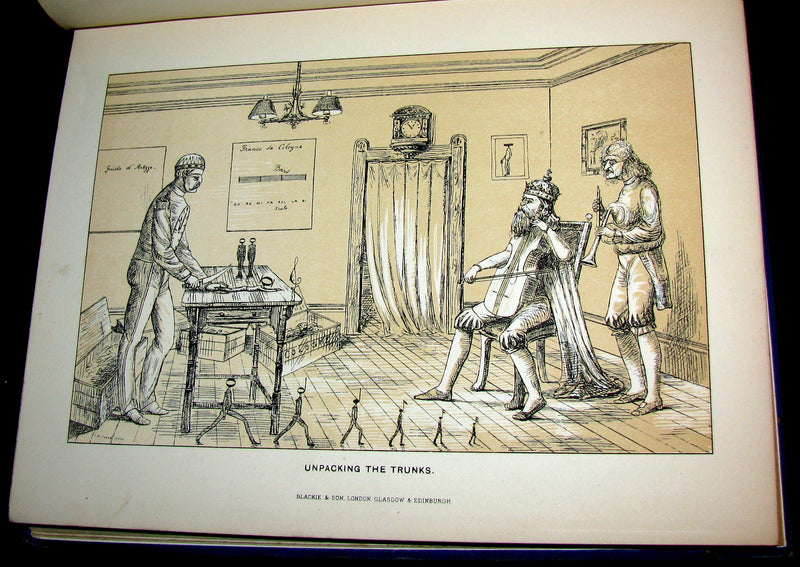 1875 Rare Book - A Trip to Music-Land. A Fairy Tale. An Allegorical Exposition of the Elements of Music.