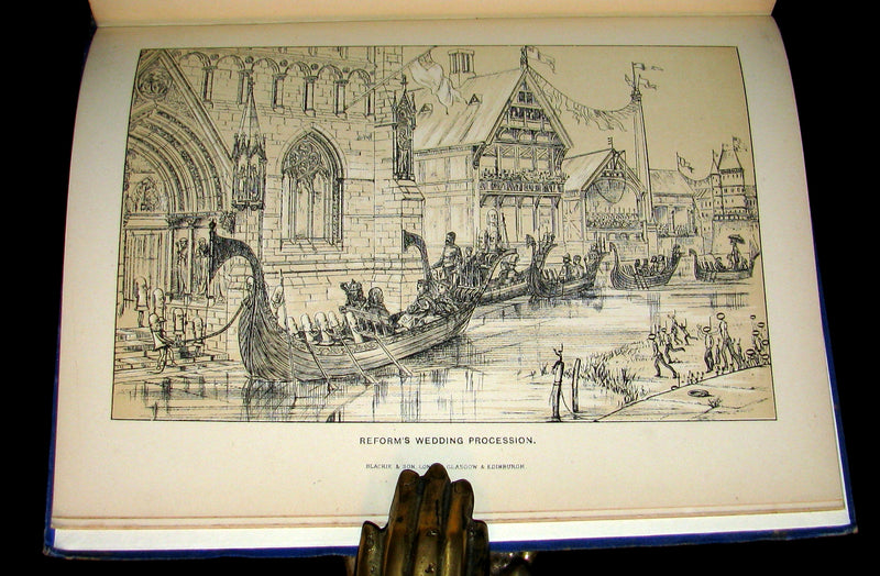 1875 Rare Book - A Trip to Music-Land. A Fairy Tale. An Allegorical Exposition of the Elements of Music.