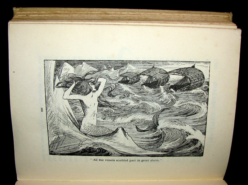 1900 Scarce Book - FAIRY TALES of Hans Andersen illustrated by Helen Stratton.