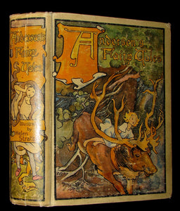 1900 Scarce Book - FAIRY TALES of Hans Andersen illustrated by Helen Stratton.