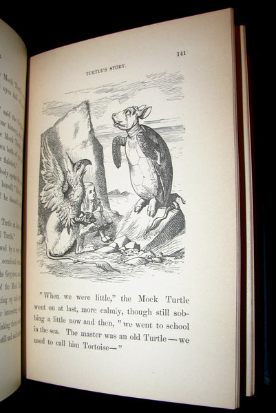 1888 Scarce early Blue edition - ALICE'S ADVENTURES IN WONDERLAND by Lewis Carroll.