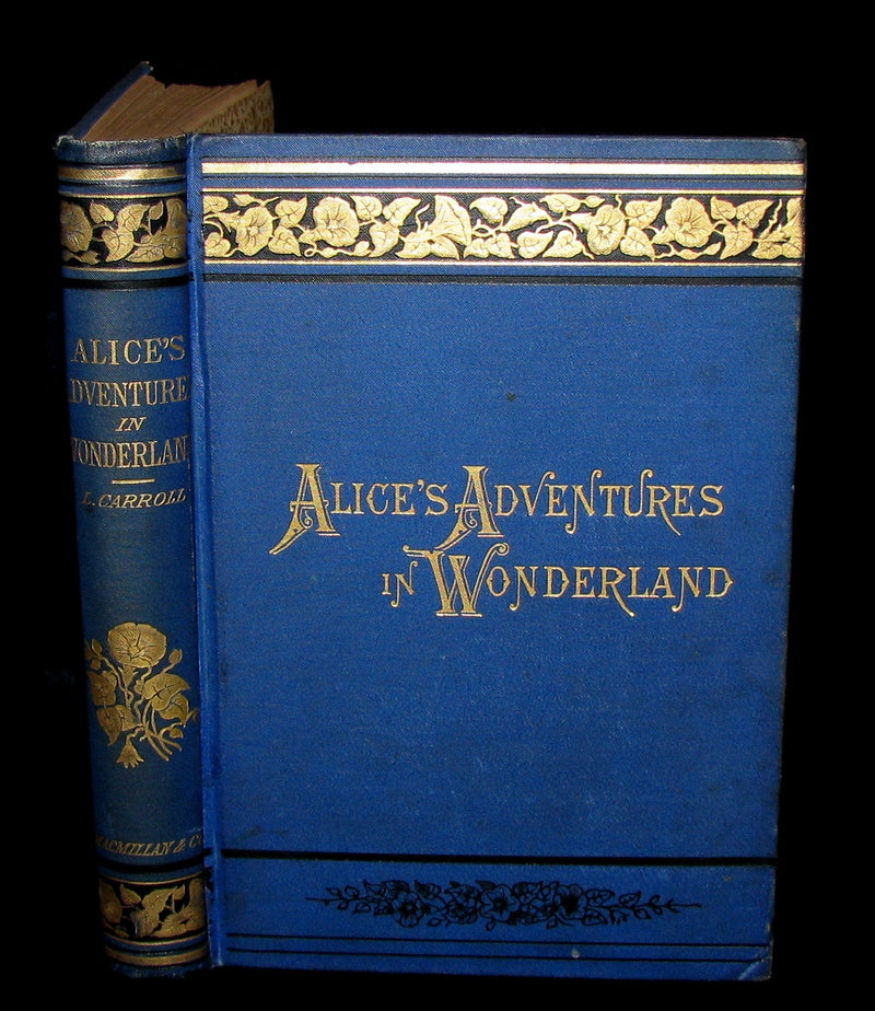 1888 Scarce early Blue edition - ALICE'S ADVENTURES IN WONDERLAND by Lewis Carroll.