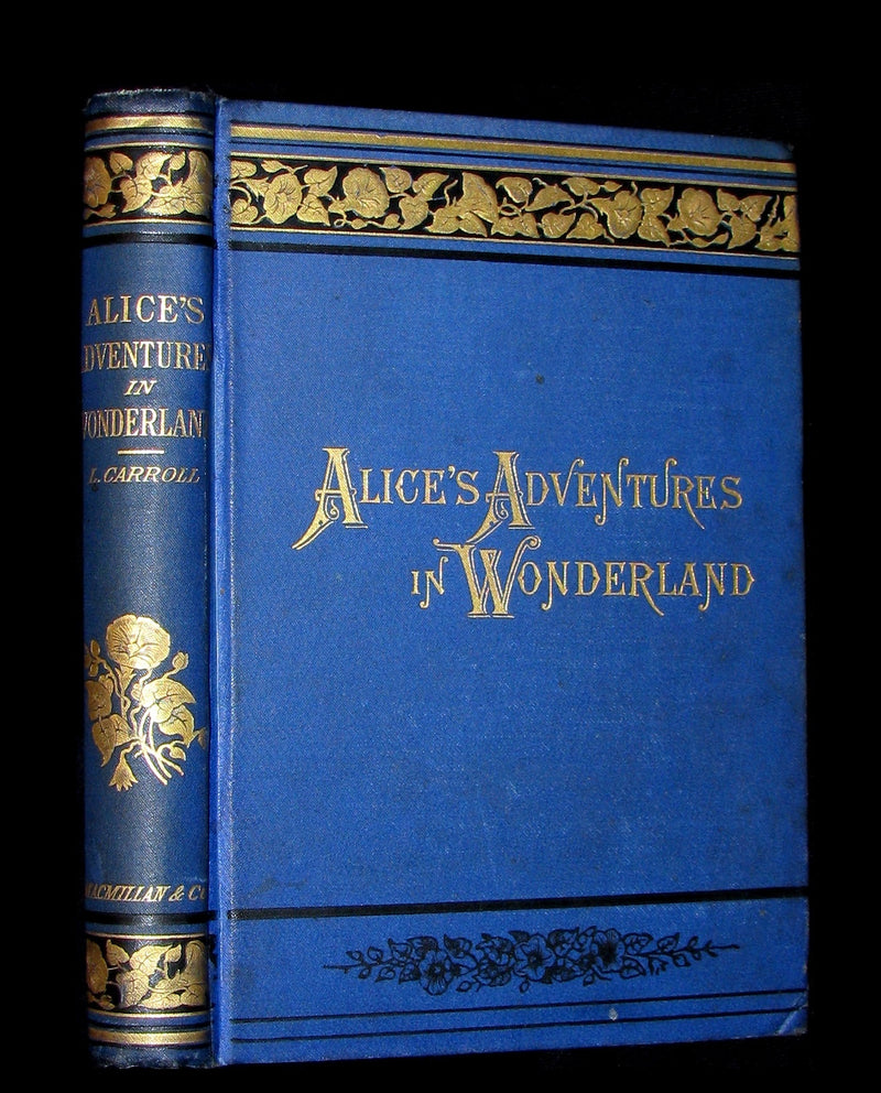 1888 Scarce early Blue edition - ALICE'S ADVENTURES IN WONDERLAND by Lewis Carroll.