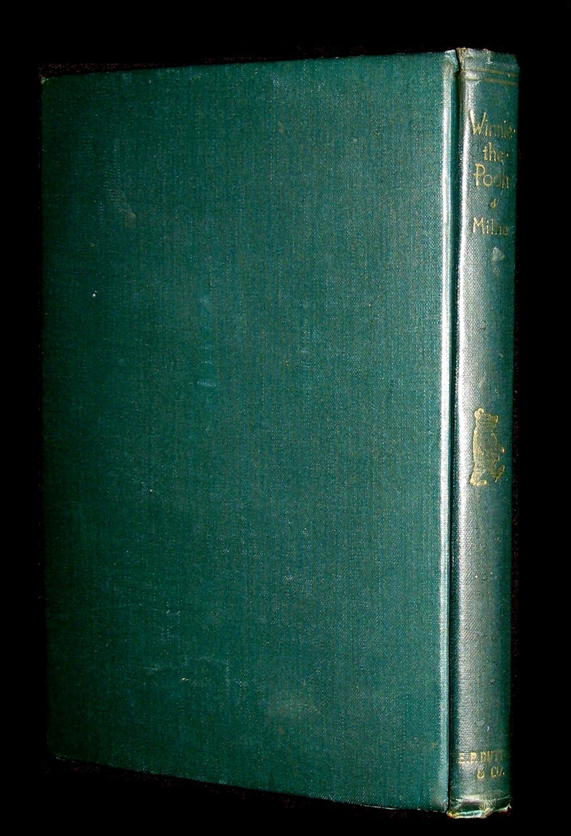 1926 First Edition - WINNIE-THE-POOH by A. A. Milne & Illustrated by Ernest H. Shepard.