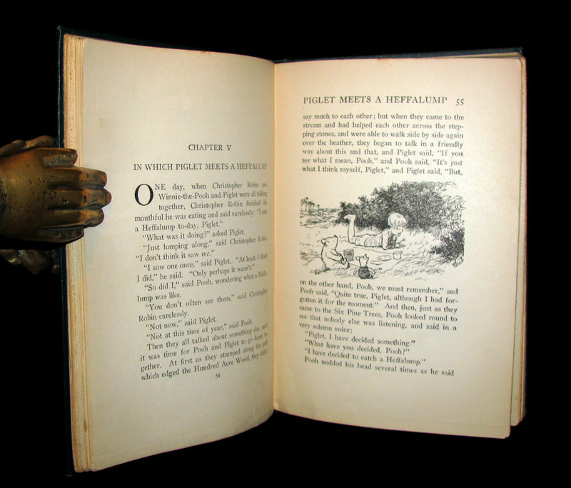 1926 First Edition - WINNIE-THE-POOH by A. A. Milne & Illustrated by Ernest H. Shepard.