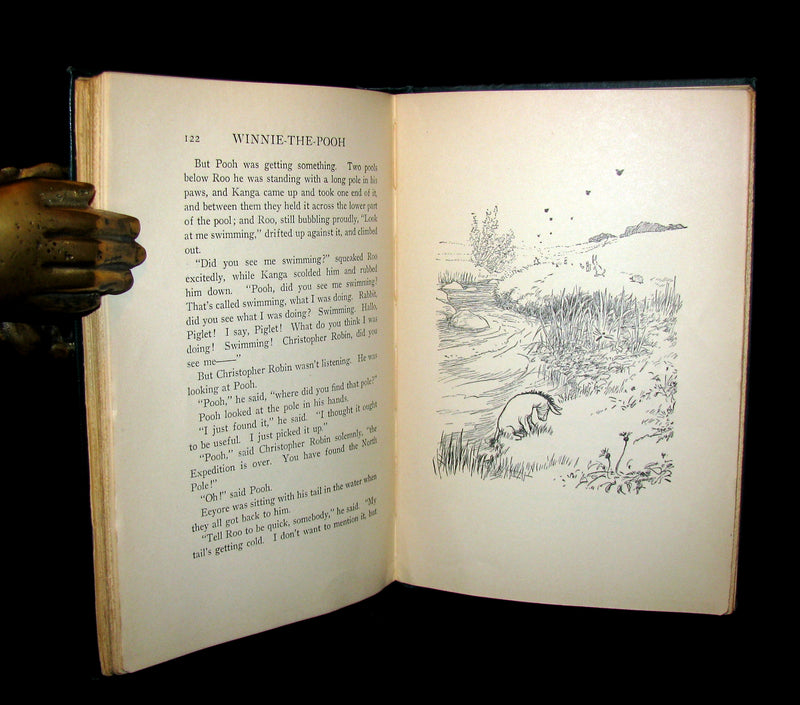 1926 First Edition - WINNIE-THE-POOH by A. A. Milne & Illustrated by Ernest H. Shepard.