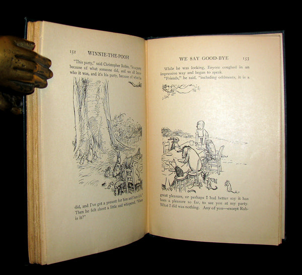 1926 First Edition - WINNIE-THE-POOH by A. A. Milne & Illustrated by Ernest H. Shepard.