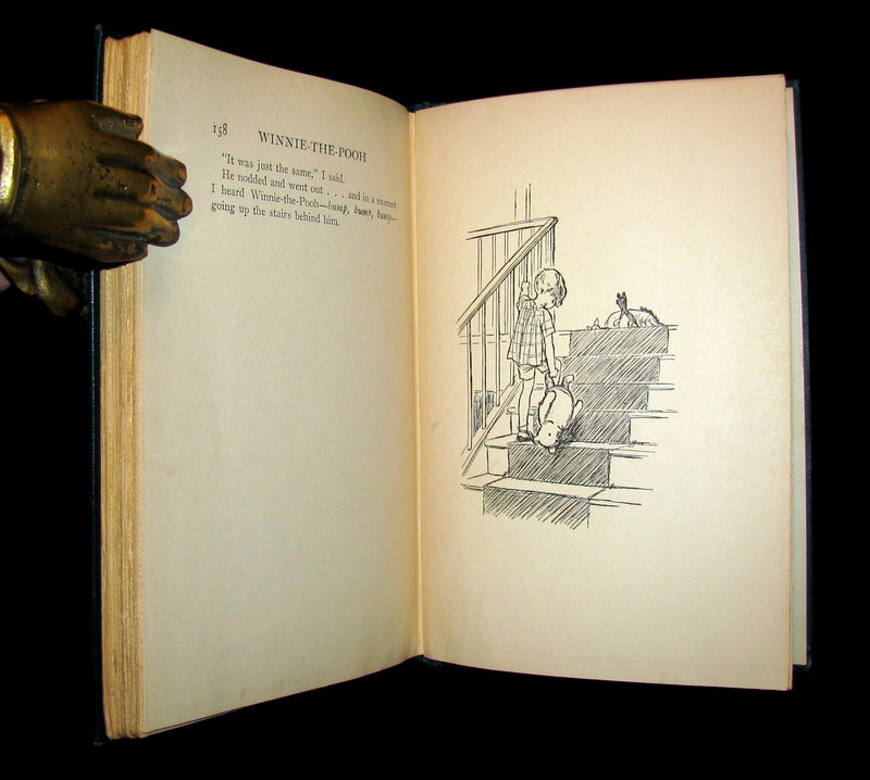 1926 First Edition - WINNIE-THE-POOH by A. A. Milne & Illustrated by Ernest H. Shepard.