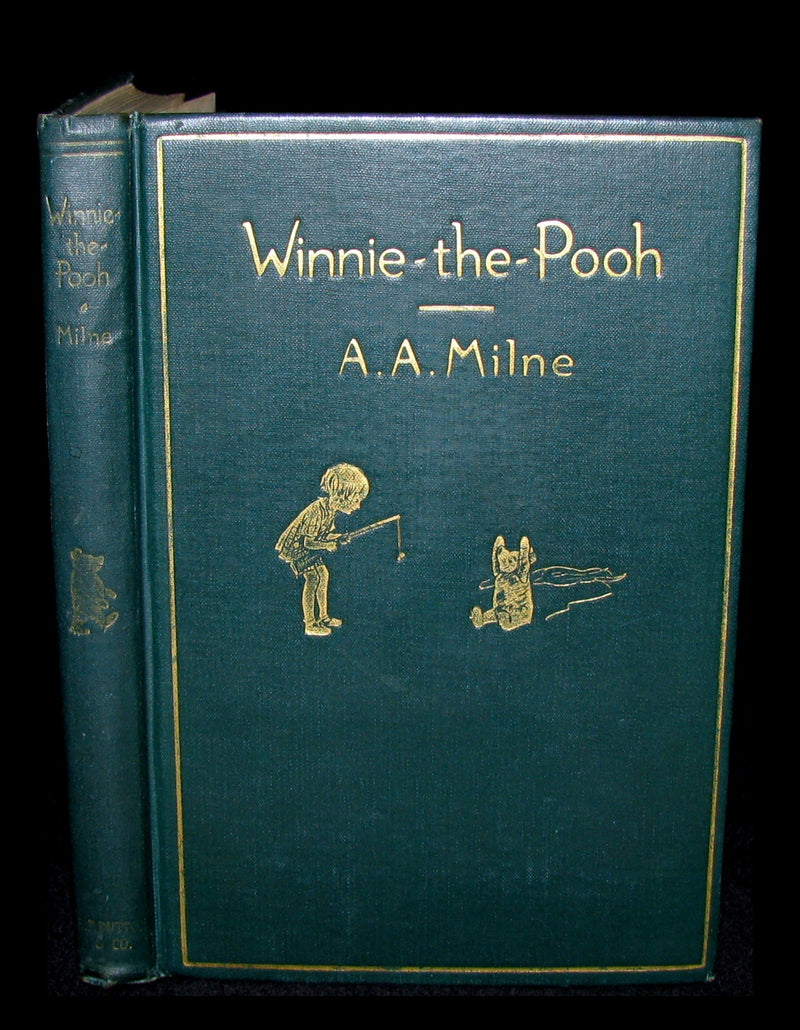 1926 First Edition - WINNIE-THE-POOH by A. A. Milne & Illustrated by Ernest H. Shepard.