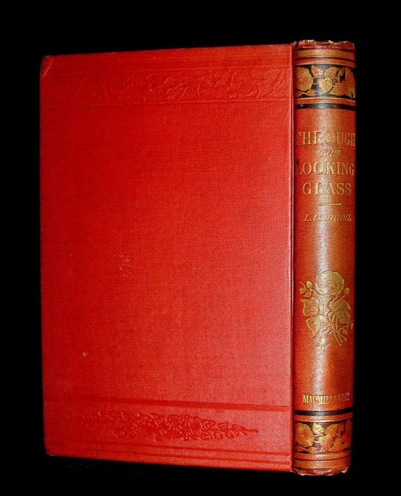 1880 Rare Book - Through the Looking-Glass, and What Alice Found There by Lewis Carroll