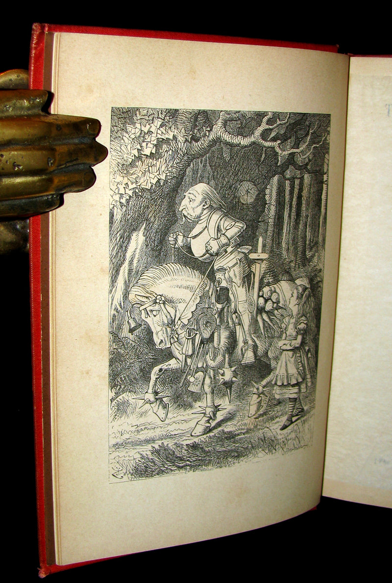 1880 Rare Book - Through the Looking-Glass, and What Alice Found There by Lewis Carroll